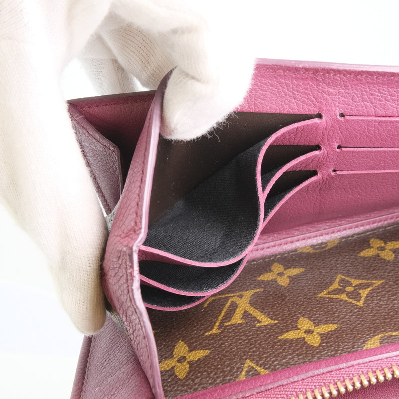 Louis Vuitton] Louis Vuitton Portofoille Elise M60459 Long wallet Monogram  canvas tea SP0134 engraved ladies long wallet – KYOTO NISHIKINO