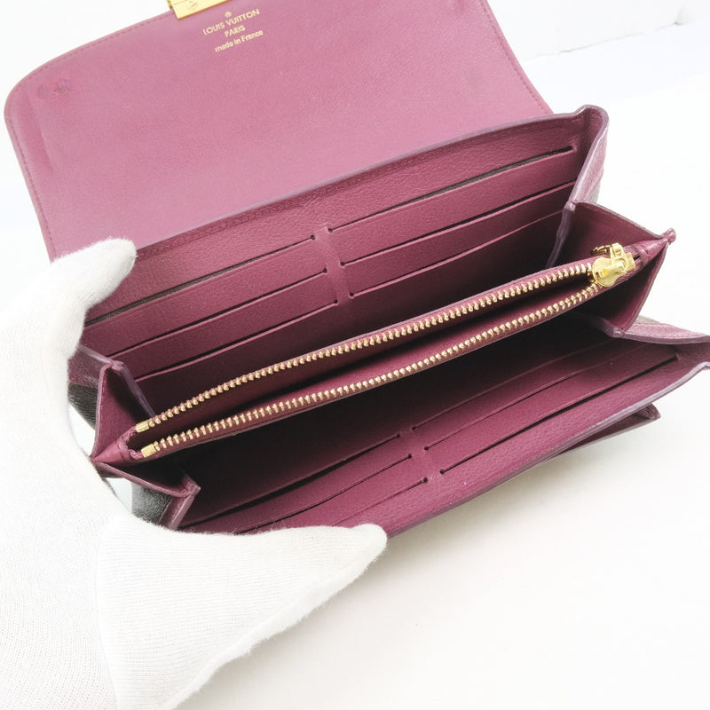 Louis Vuitton] Louis Vuitton Portofoille Elise M60459 Long wallet Monogram  canvas tea SP0134 engraved ladies long wallet – KYOTO NISHIKINO