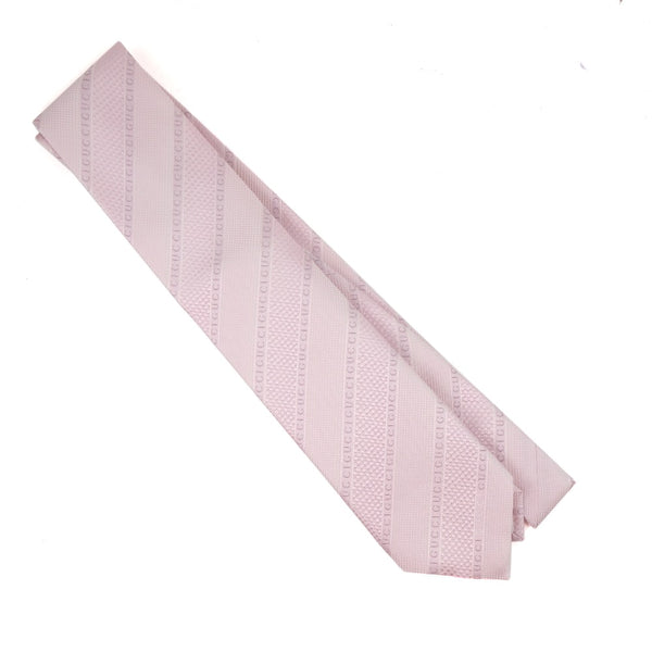 [Gucci] Gucci Tie Silk Pink Tie S Rank