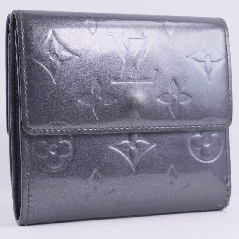 Louis Vuitton Silver Monogram Vernis Elise Wallet