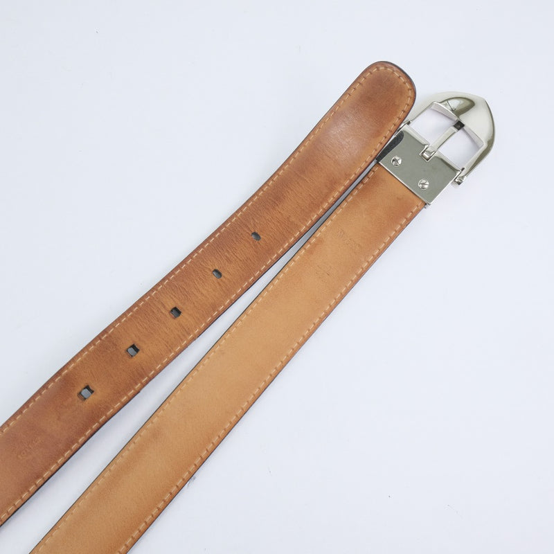 Louis Vuitton Taiga Lv-initiales M6898 Men's Leather Belt Dark