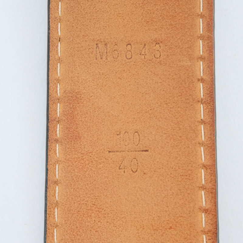 Auth Louis Vuitton Monogram Sun Tulle Carré M6800W Men's Belt
