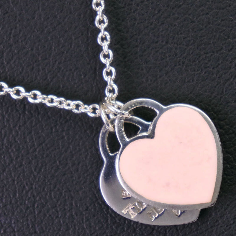 TIFFANY & CO.] Tiffany Double Heart Rettonuti Fanny Necklace