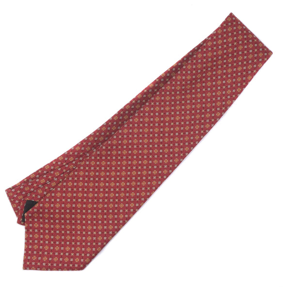 [Louis Vuitton] Louis Vuitton Tie Silk Red Men's Tie A Rank