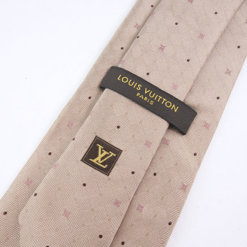[Louis Vuitton] Louis Vuitton Tie Tie Silk Silk Silk Mige Men's Tie A-Rank