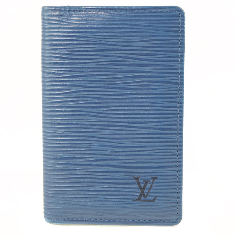 Louis Vuitton, Bags, Louis Vuitton Epi Leather Pocket Organizer Card  Holder Wallet