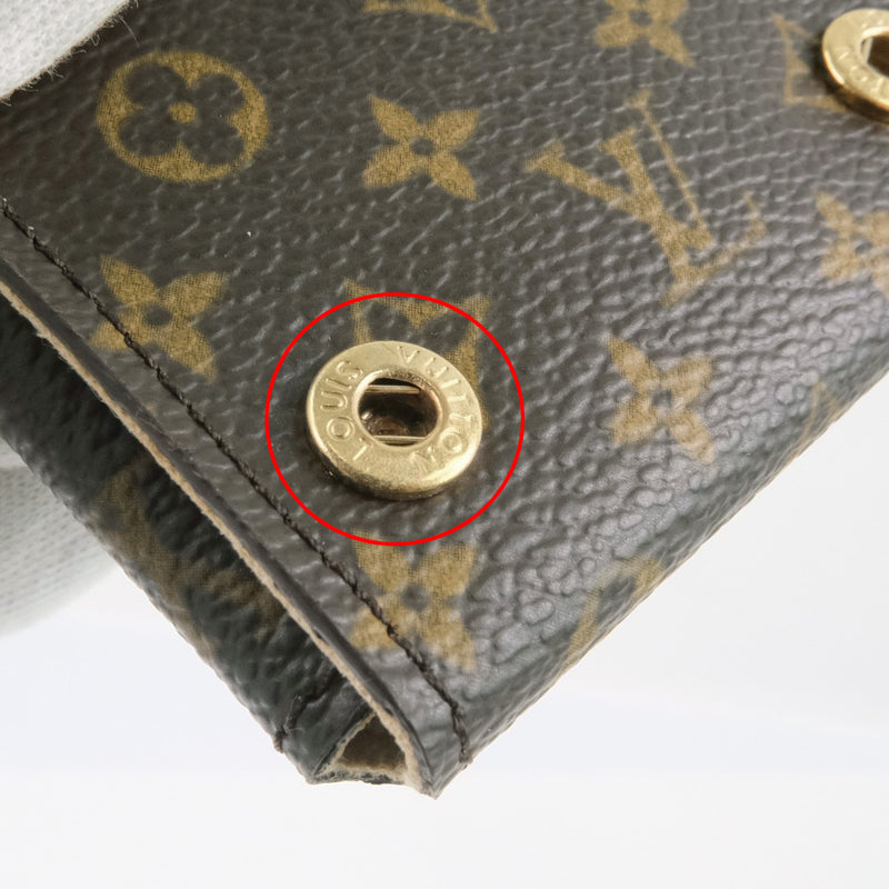 Louis Vuitton, Bags, Vintage Louis Vuitton Unisex Monogram Canvas Leather Accordion  Card Holder