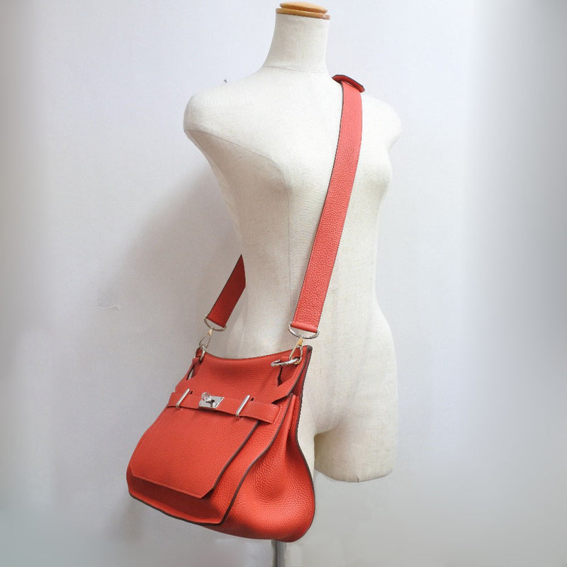 [HERMES] Hermes Zypsiere 31 Triyox Lemance Rose Jaipur Pink T -engraved Ladies Shoulder Bag A+Rank