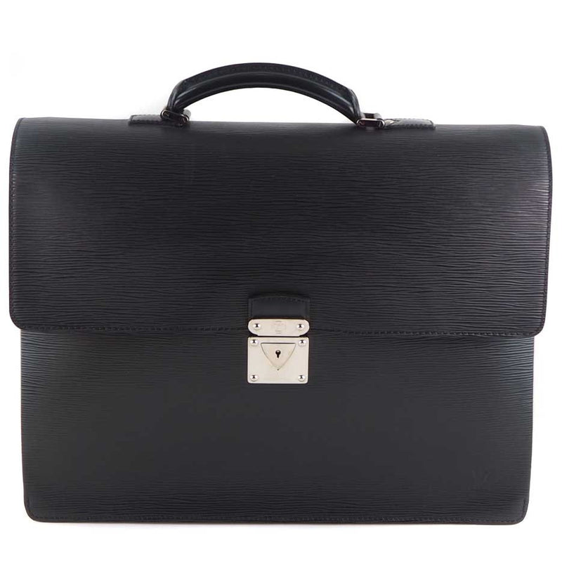 [LOUIS VUITTON] Louis Vuitton Lobst 2 Epireather Noir Black R10067 engraved Men's Business Bag A Rank