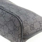 GUCCI Pouch 07198 Accessory pouch GG canvas Black Women Used –