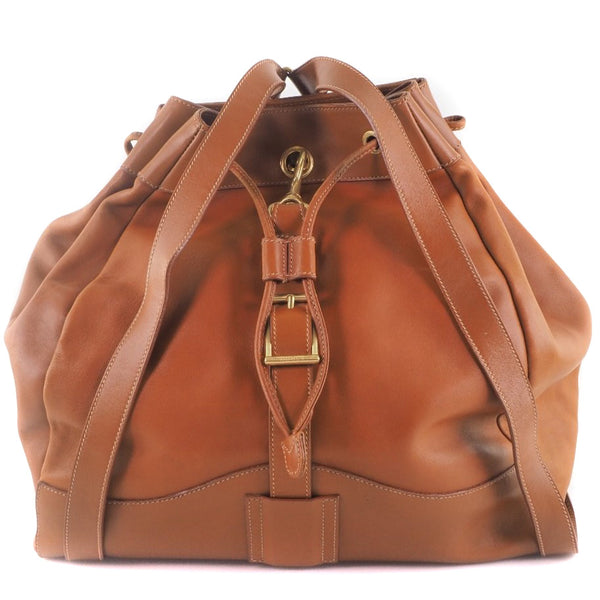 [GUCCI] Gucci 003.58.0023 Calf Brown Ladies Rucksack Daypack