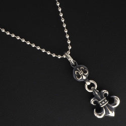 [Chrome Hearts] Chrome Hearts Oneball BS Flare Silver 925银中心项链A+等级