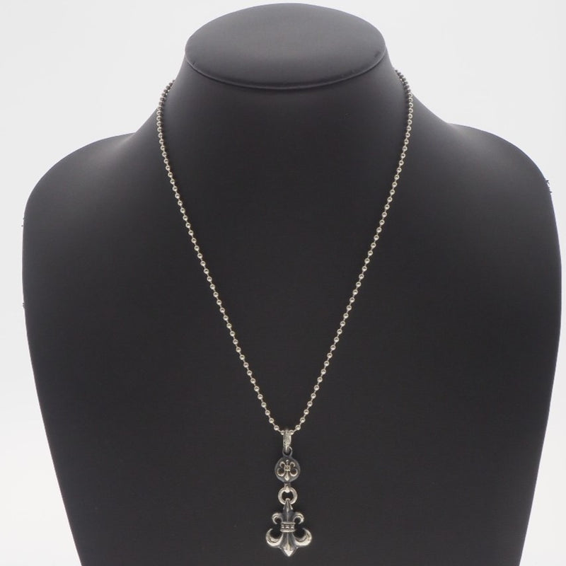 [Chrome Hearts] Chrome Hearts Oneball BS Flare Silver 925 Silver Unisex Necklace A+Rank