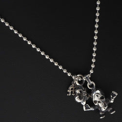 [Chrome Hearts] Chrome Hearts Fetty Harrestor释放Inshaall M Silver 925银中心项链A+等级