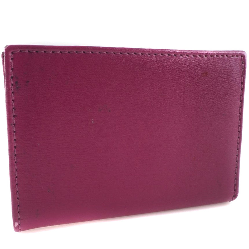 [Armani] Emporio Armani Caf Card Purple Ladies Card Case