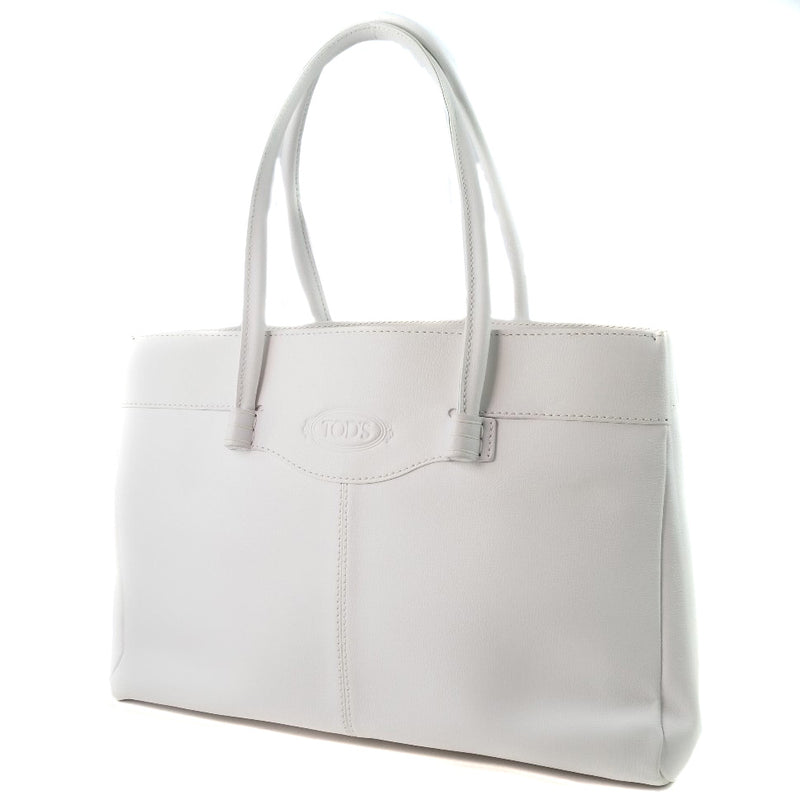 [TOD'S] Tods Calf White Ladies Tote Bag A Rank
