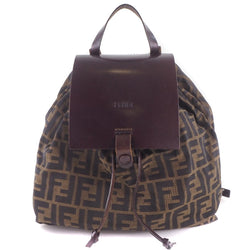 [FENDI] Fendi Zucca Canvas Ladies Buck Daypack A-Rank