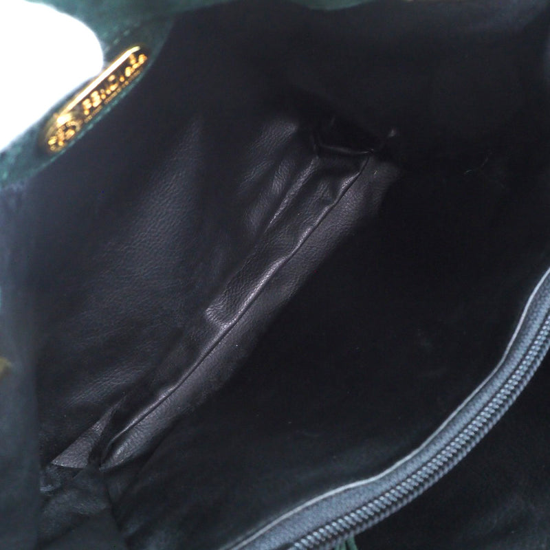 [FENDI] Fendi Swede Green Ladies Shoulder Bag