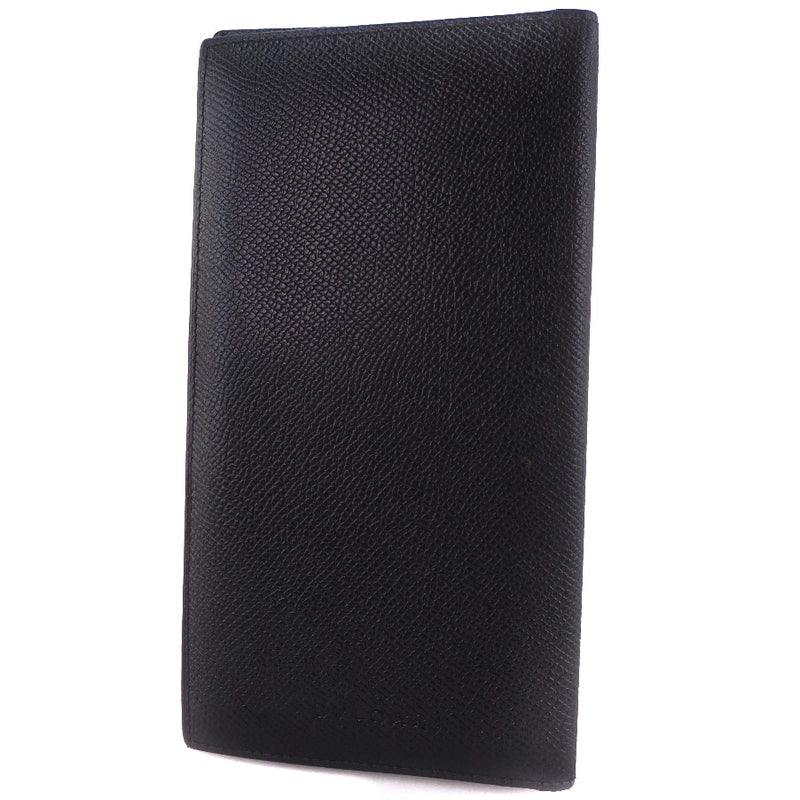 [Bvlgari] Bulgari Wallet Long Wallet Calf Black Black Black Bill carbartment a-Rank