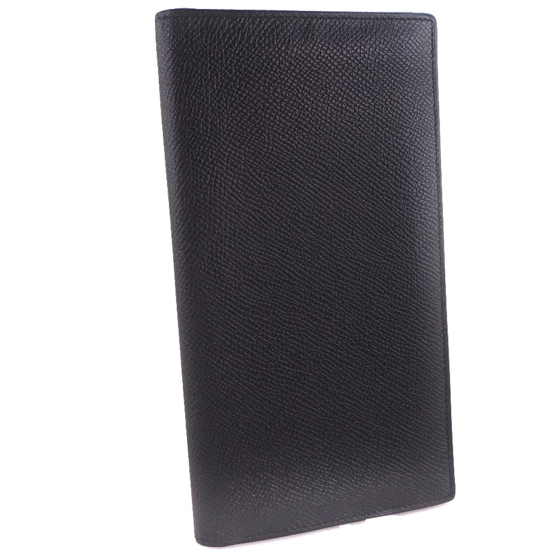 [Bvlgari] Bulgari Wallet Long Wallet Calf Black Black Black Bill carbartment a-Rank