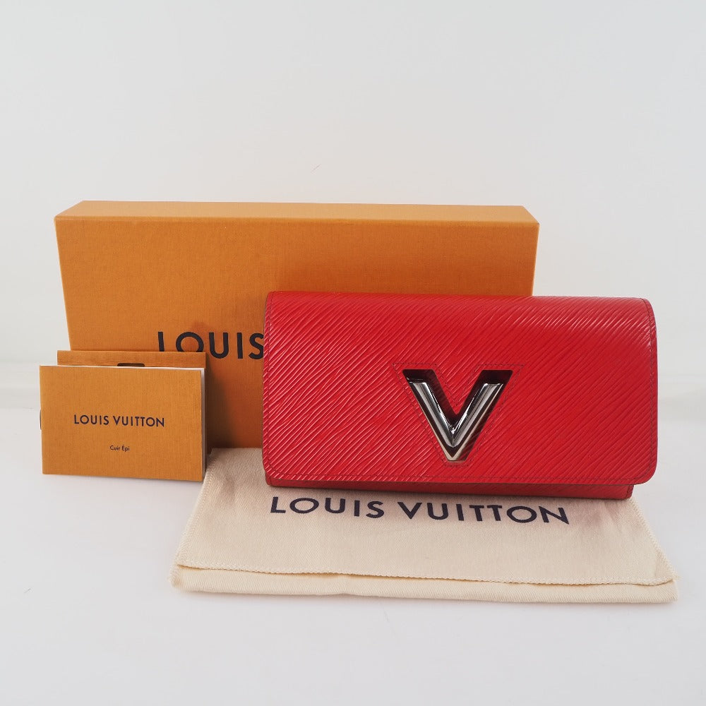 LOUIS VUITTON】ルイ・ヴィトン ポルトフォイユ・ツイスト M61179 エピレザー コクリコ 赤 IH3200刻印 レディース –  KYOTO NISHIKINO