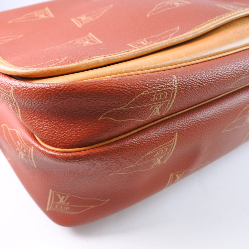 Louis Vuitton] Louis Vuitton Calviabogany Cup M80028 × PVC Coating Leather  Orange Mi0915 Engraved Men's shoulder bag A-rank – KYOTO NISHIKINO