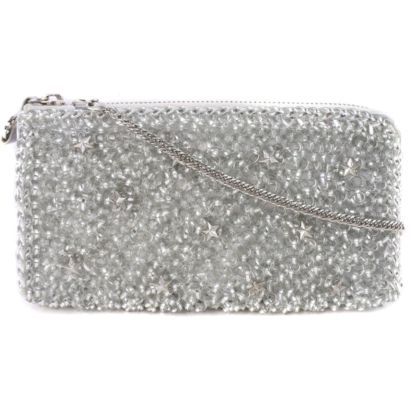 [Anteprima] Anteprima Chain Wallet Party Bag Wire Code Silver Ladies Long Wallet A Rank