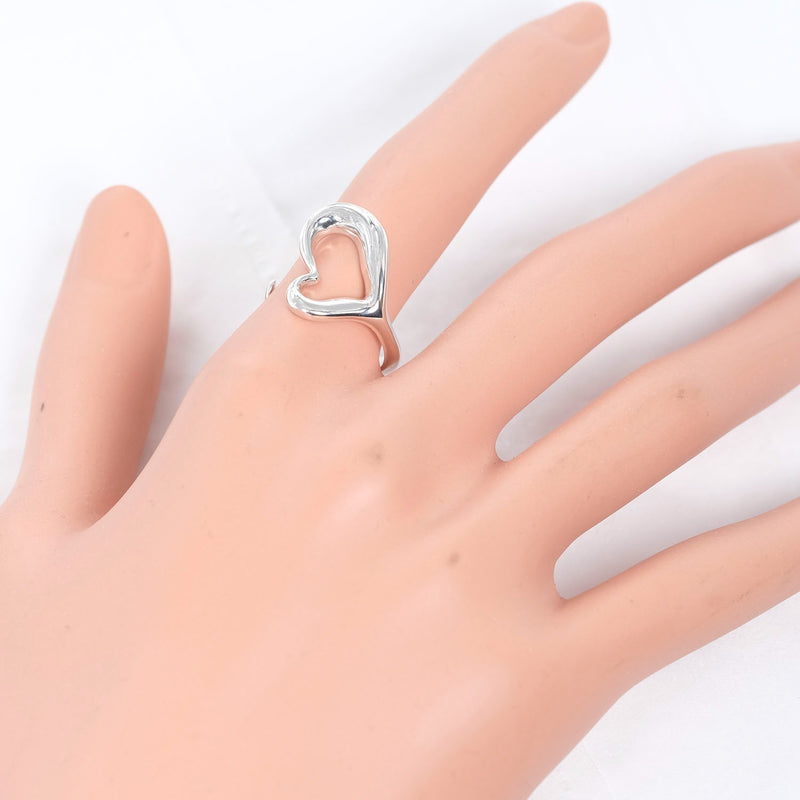 [Tiffany＆Co。] Tiffany开放心Elsa Peletti Silver 925 15女士戒指 /戒指