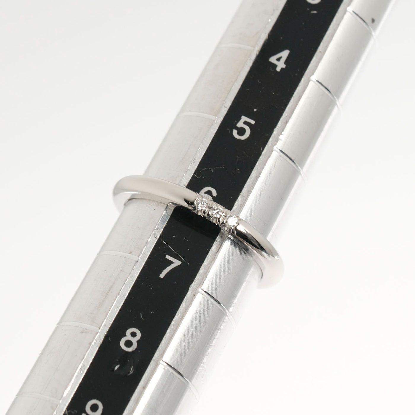 ティファニー クラシック バンドリング Pt950プラチナ×ダイヤモンド 6号