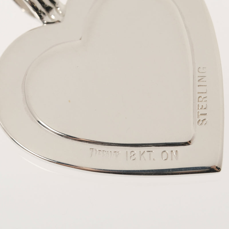 [Tiffany & Co.] Tiffany Heart Combine Color Silver 925 × K18 골드 유니osex 펜던트 상단 순위