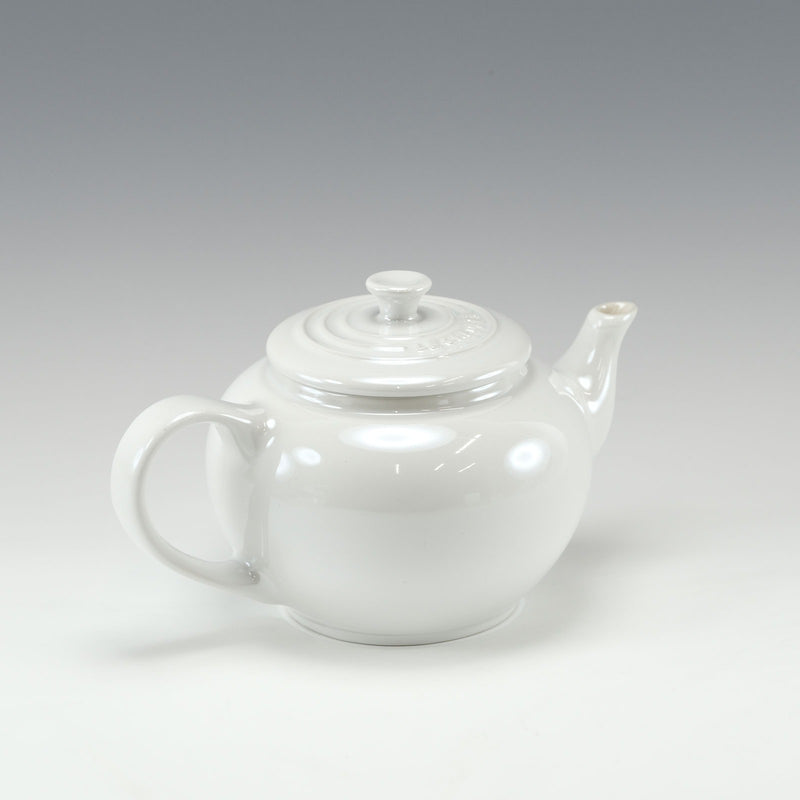 [Le Creuset] Le Cruise茶壶和杯子杯（SS）配对餐具陶器白色餐具S等级