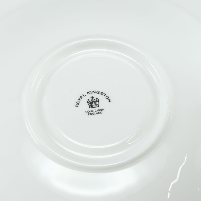 ROYAL KINGSTON/ロイヤルキングストン カップ＆ソーサー×6 食器
 磁器 ホワイト 食器
Sランク