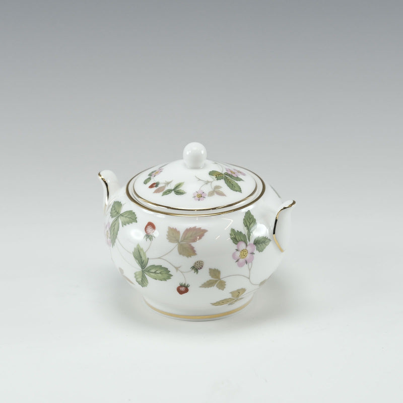 Wedgwood] Wedgewood 野草莓糖锅和杯子和碟形餐具瓷器_餐具S等级