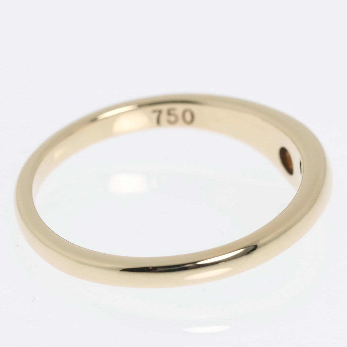TIFFANY&Co.】ティファニー 1P バンドリング K18イエローゴールド 