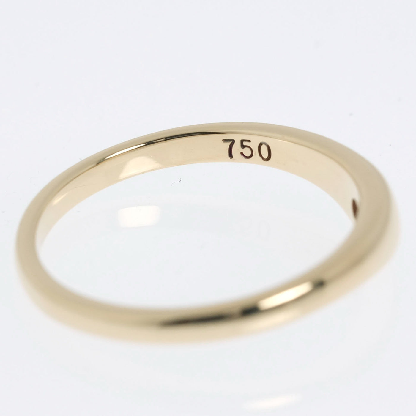 TIFFANY&Co.】ティファニー 1P バンドリング K18イエローゴールド 