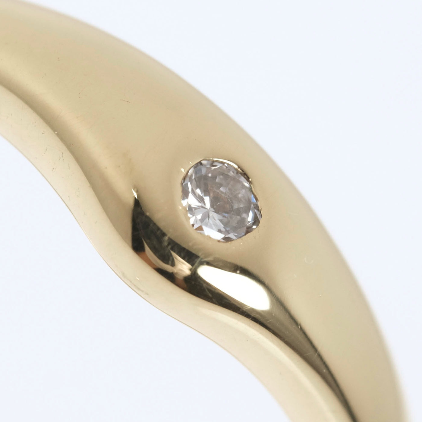TIFFANY&Co.】ティファニー 1P バンドリング K18イエローゴールド 