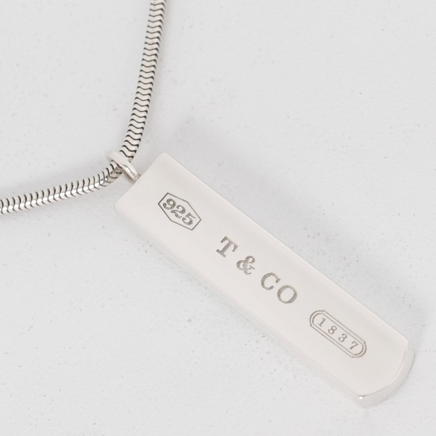 TIFFANY&Co.】ティファニー 1837 バー シルバー925 ユニセックス