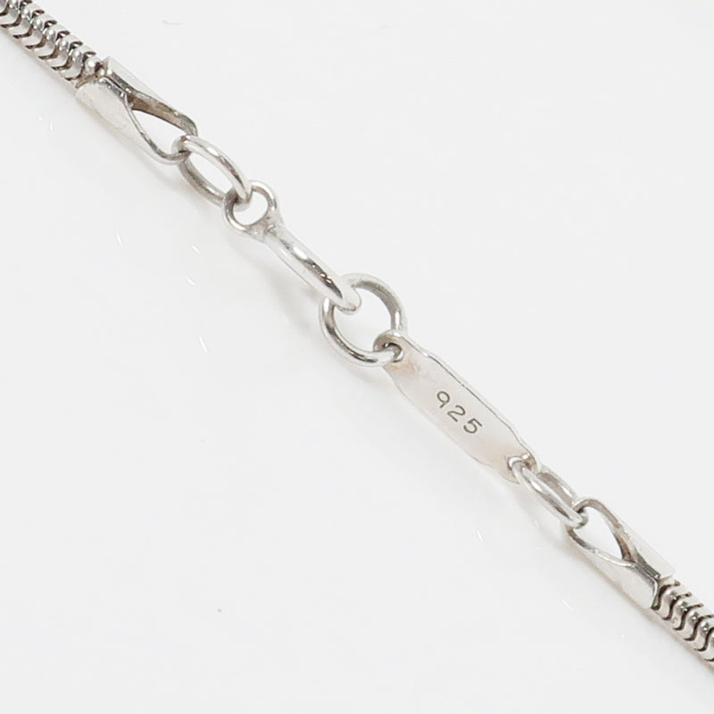 [TIFFANY & CO.] Tiffany 1837 Bar Silver 925 Unisex Necklace A-Rank