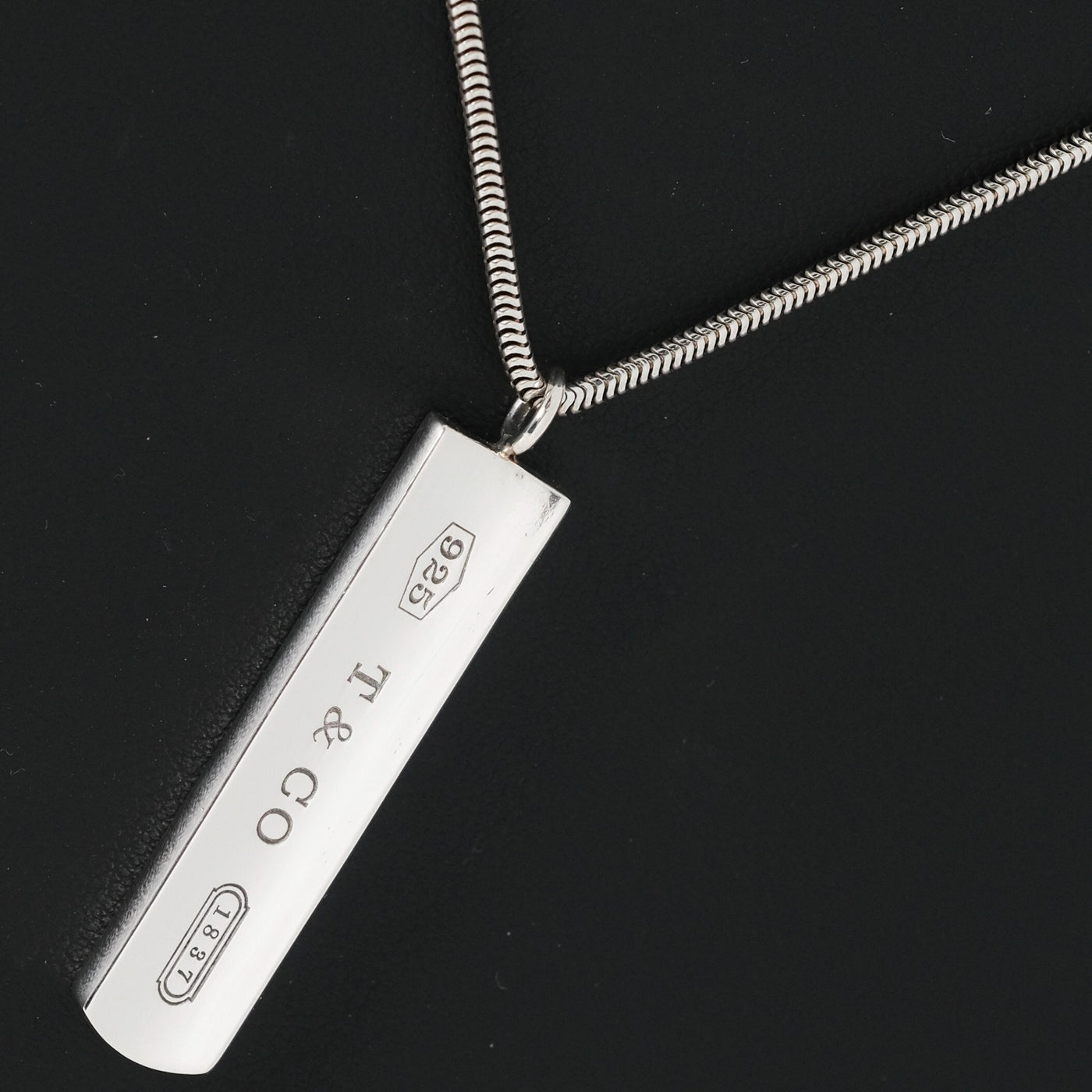 TIFFANY&Co.】ティファニー 1837 バー シルバー925 レディース