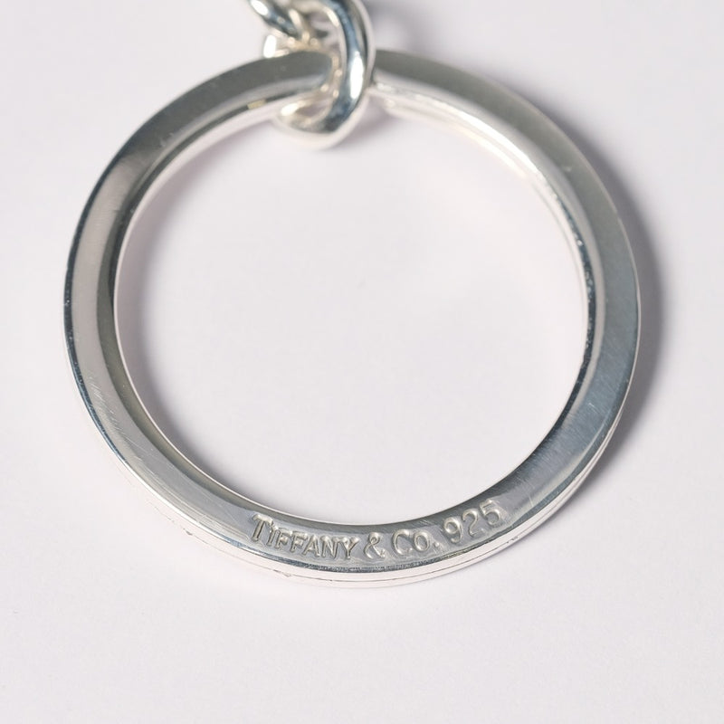 [Tiffany & Co.] Tiffany 1837 Bar Silver 925_ keychain a Rank