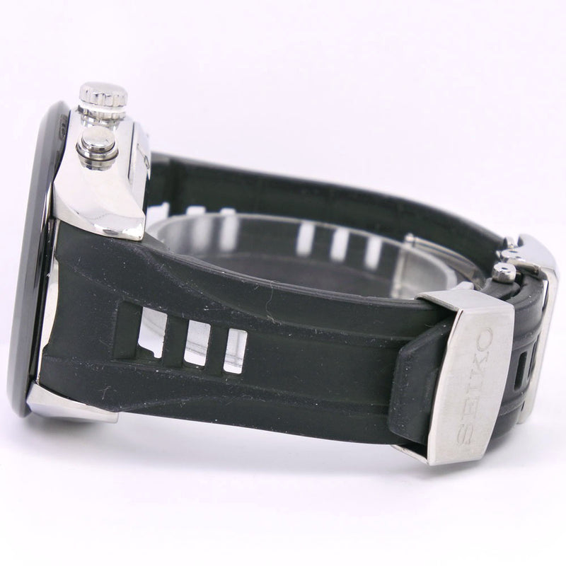 【SEIKO】セイコー
 アストロン 7X52-0AB0 SBXA009 腕時計
 ステンレススチール×ラバー ブルー ソーラー電波時計 メンズ 黒文字盤 腕時計