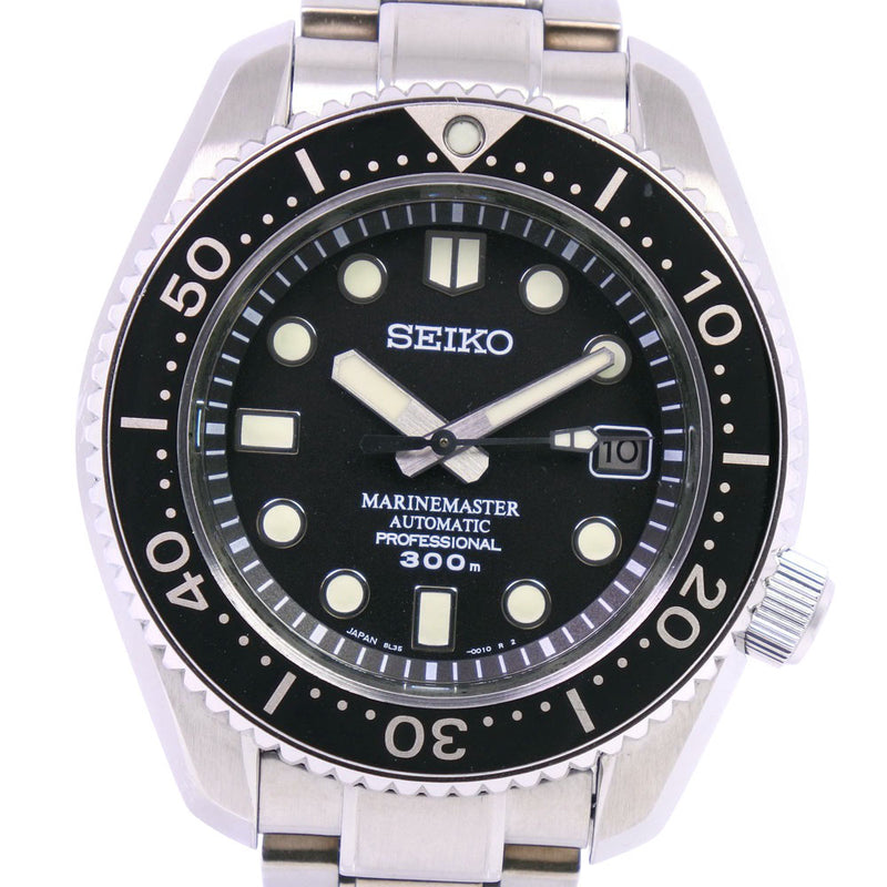 【SEIKO】セイコー
 マリンマスター プロフェッショナル300M 8L35-00K0 SBDX017 腕時計
 ステンレススチール 自動巻き メンズ 黒文字盤 腕時計
A-ランク