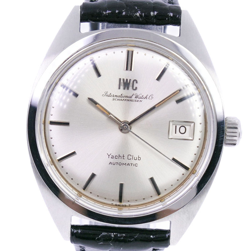 [IWC] International Watch Company Yacht Club Cal.8541B Watch Stainless Steel x Leather Automatic Men's Silver Dial Watch