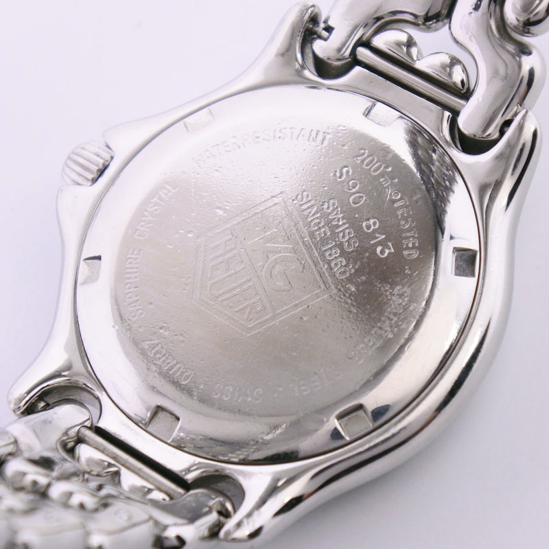 [Etiqueta Heuer] Tag Hoire Cell Fecha S90.813 Reloj de cuarzo de acero inoxidable