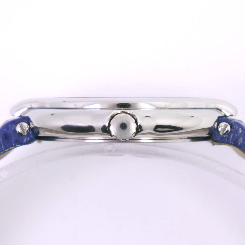 [Dunhill] Dunhill Millennium 8001 Reloj de acero inoxidable x Cuarzo de cuero unisex Reloj A-Rank A-Rank