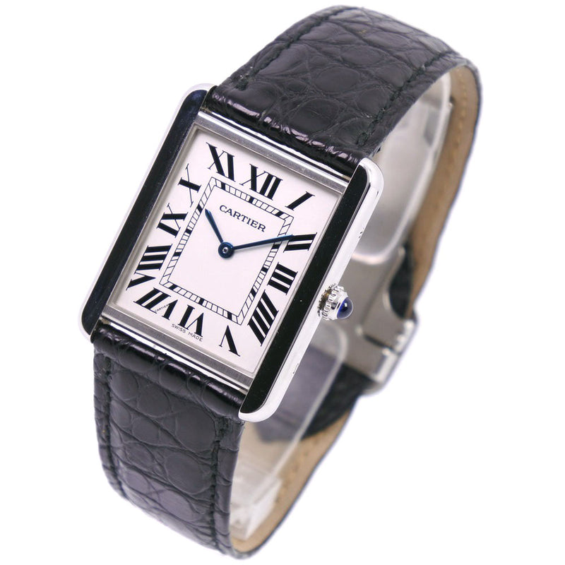 【CARTIER】カルティエ パンテールLM ラウンド 83084241 ゴールド＆スチール クオーツ アナログ表示 メンズ ベージュ文字盤 腕時計