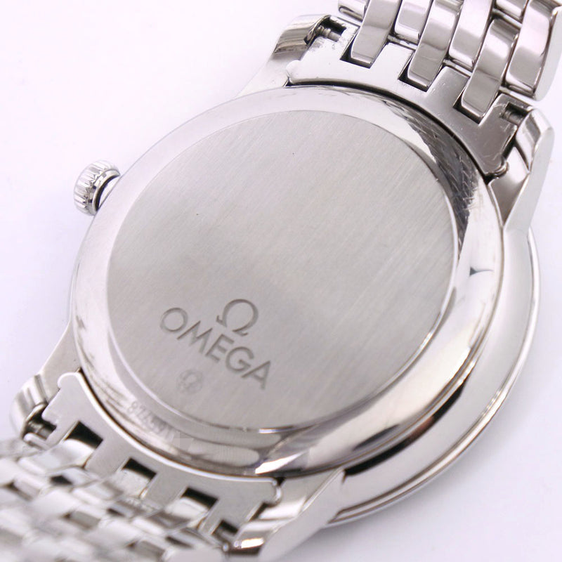 【OMEGA】オメガ
 デヴィル プレステージ コーアクシャル 424.10.37.20.01.001 腕時計
 ステンレススチール 自動巻き メンズ 黒文字盤 腕時計
Aランク