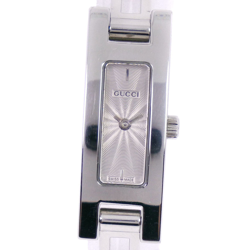 GUCCI] Gucci 3900L watch Stainless Steel Quartz Ladies Silver Dial 