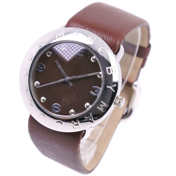 【MARC BY MARC JACOBS】マークバイマークジェイコブス
 MBM1139 腕時計
 ステンレススチール×レザー クオーツ メンズ 茶文字盤 腕時計