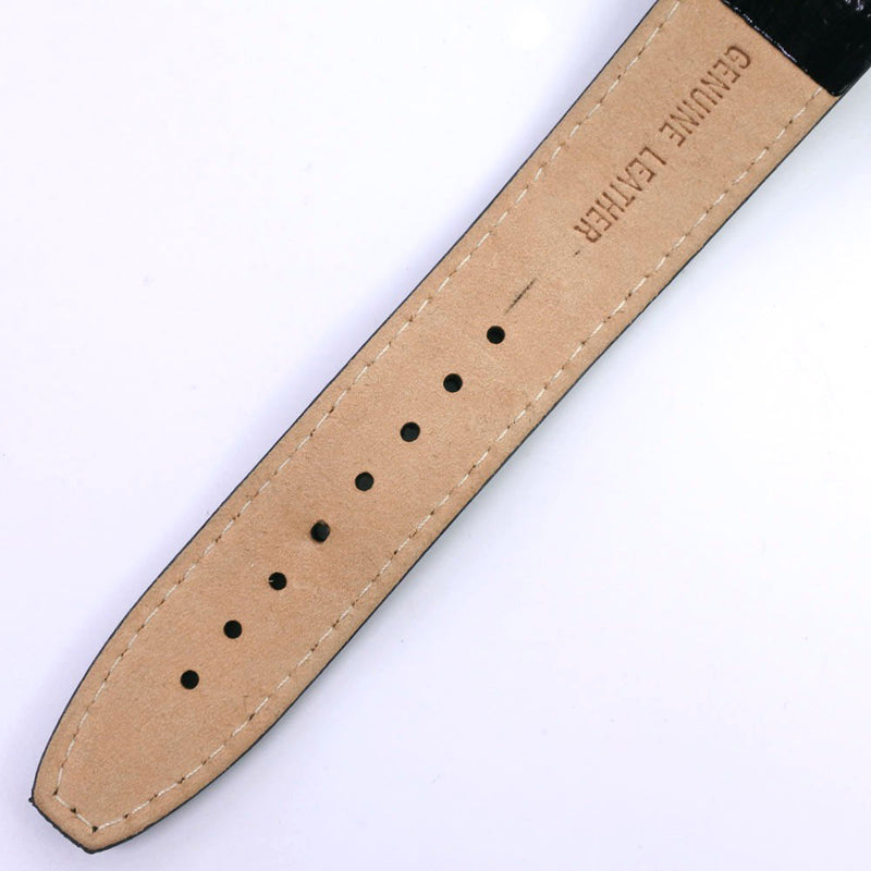 [ROMAGO DESIGN] Romago Design RM17-0176ST Watch Stainless Steel x Leather Quartz Men's Black Dial Watch A Rank